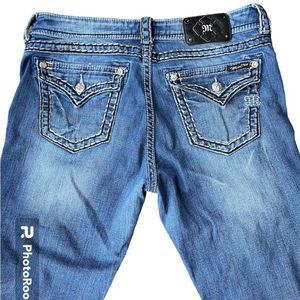 Miss Me jeans, boyfriend Capri, women’s 28